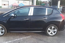 Peugeot 3008 2008–2016 Stolpedæksler (rustfrit stål) foto 2