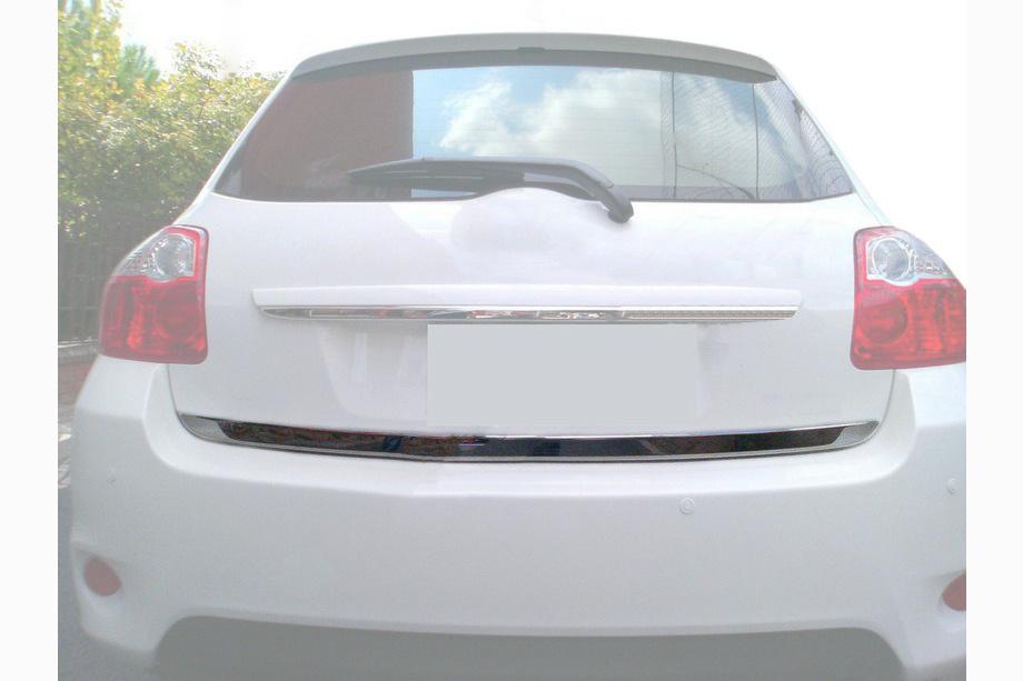 Toyota Auris 2007–2012 Bagklapskantliste (rustfrit stål) Image