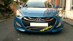 Hyundai I-30 2012–2017 Kromlister til nedre kølergrill, Type 2 (rustfrit stål) foto 2