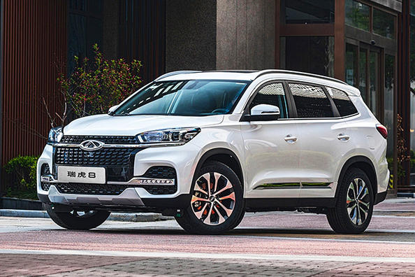 Syvpersoners Chery Tiggo 8-crossover