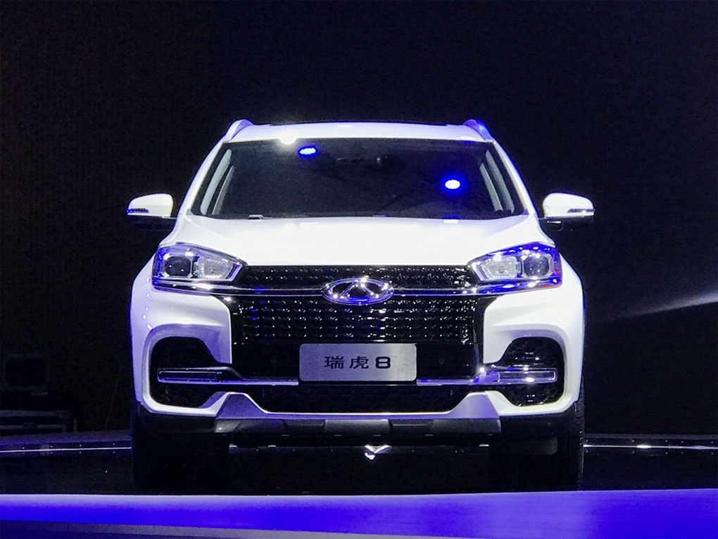 Syvpersoners Chery Tiggo 8-crossover