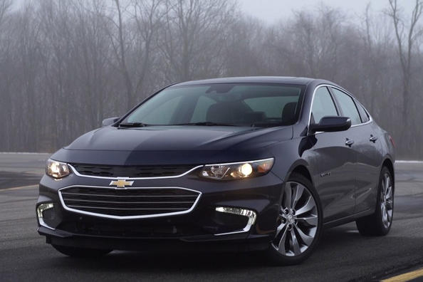 Anmeldelse af 9. generation Chevrolet Malibu sedan