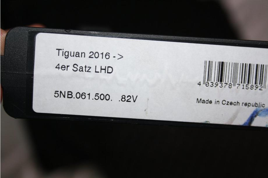 Volkswagen Tiguan 2016–2023 Gummimåtter (4 stk., original) Foto 2