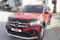 Mercedes X class 2017–2020 Motorhjelmsdeflektor (EuroCap) foto 12