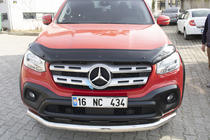 Mercedes X class 2017–2020 Motorhjelmsdeflektor (EuroCap) foto 14