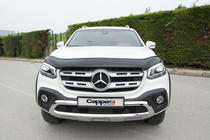 Mercedes X class 2017–2020 Motorhjelmsdeflektor (EuroCap) foto 2