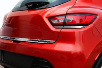 Renault Clio IV 2012–2019 Baglygteafdækning (2 stk., sort krom) foto 4