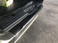Mercedes Vito W639 2004–2014 Beskyttelsesliste til bagkofanger sort krom (OmsaLine, stål) foto 3