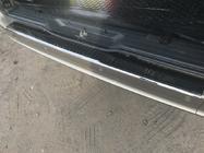 Mercedes Vito W639 2004–2014 Beskyttelsesliste til bagkofanger sort krom (OmsaLine, stål) foto 4