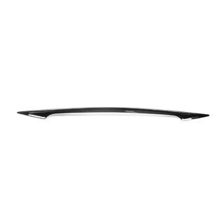 Kromliste over nummerpladen – sort krom (rustfrit stål) Nissan Qashqai 2014–2021 foto 1