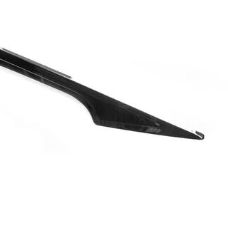 Kromliste over nummerpladen – sort krom (rustfrit stål) Nissan Qashqai 2014–2021 foto 2