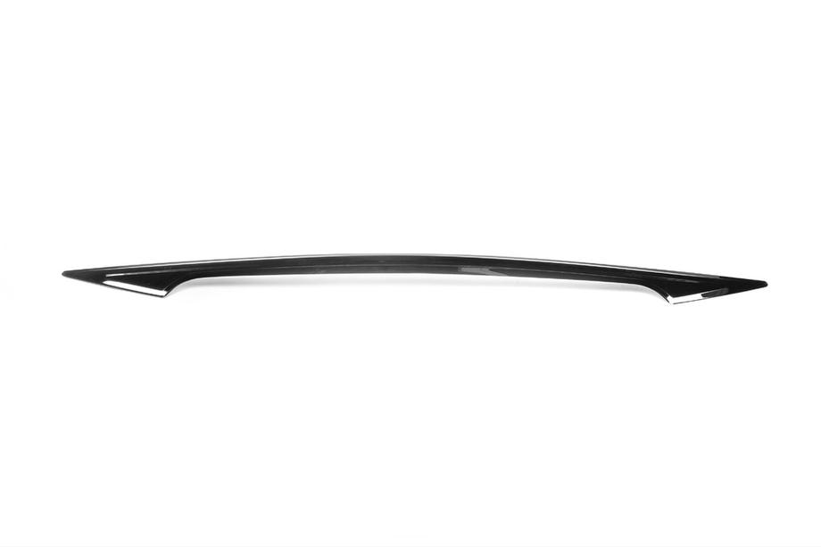 Nissan Qashqai 2014–2021 Kromliste over nummerpladen – sort krom (rustfrit stål) Image