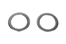 Volkswagen T6 2015–2024 Kopholder-cover (2 stk., sort krom) foto 3