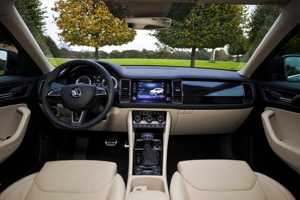Anmeldelse af crossoveren Skoda Kodiaq