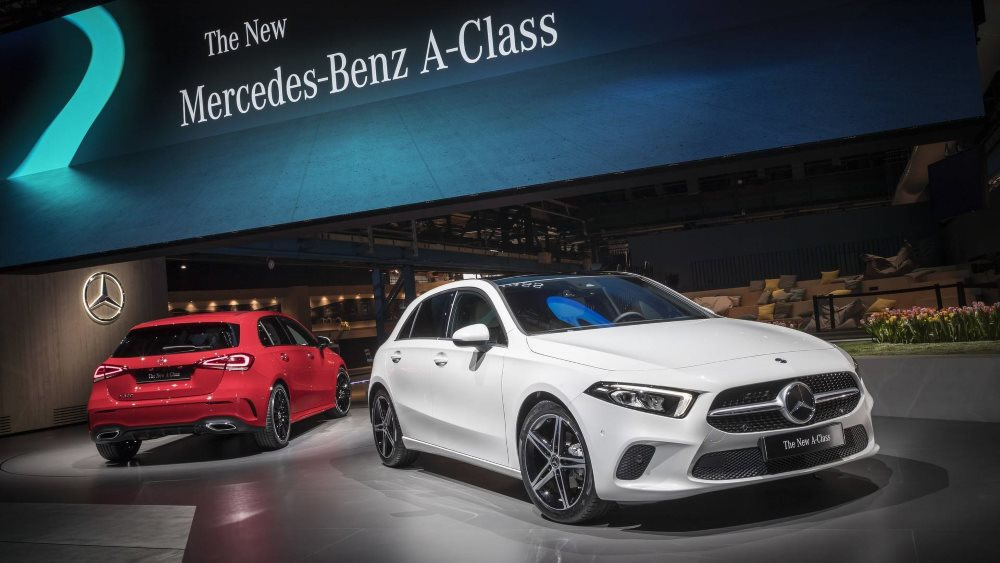 Test af Mercedes-Benz A-class hatchback, 4. generation