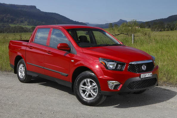 Test af pickuppen Ssangyong Actyon Sports