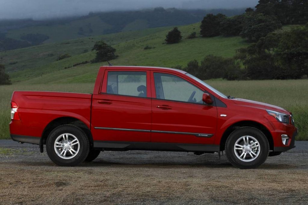 Test af pickuppen Ssangyong Actyon Sports