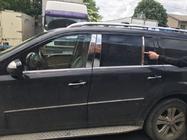 Mercedes GL-klasse X164 2006–2012 Dørstolpelister (6 stk., rustfrit stål) foto 2