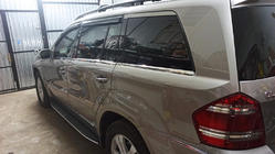 Mercedes GL-klasse X164 2006–2012 Nedre vindueslister (6 stk., rustfrit stål) foto 4