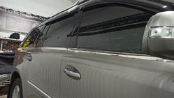 Mercedes GL-klasse X164 2006–2012 Nedre vindueslister (6 stk., rustfrit stål) foto 8