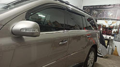 Mercedes GL-klasse X164 2006–2012 Nedre vindueslister (6 stk., rustfrit stål) foto 9