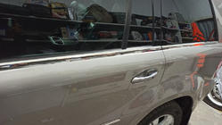 Mercedes GL-klasse X164 2006–2012 Nedre vindueslister (6 stk., rustfrit stål) foto 12