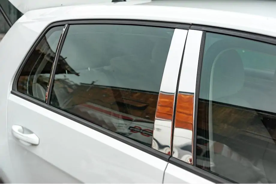 Volkswagen Golf 7/E-Golf 2012–2020 Stolpedæksler (rustfrit stål) Image