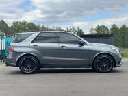 Mercedes GLE/ML Klasse W166 2011–2018 Komplet bodykit til GLE63 AMG (med bagdiffuser) foto 9