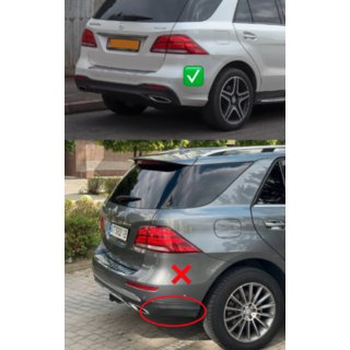 Komplet bodykit til GLE63 AMG (med bagdiffuser) foto 4