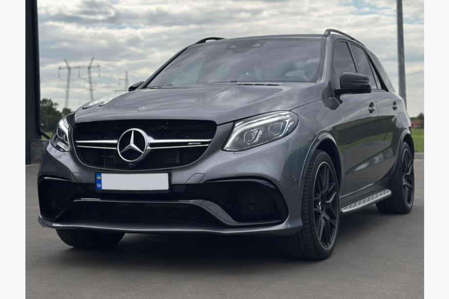 Mercedes GLE/ML Klasse W166 2011–2018 Komplet bodykit til GLE63 AMG (med bagdiffuser) Image