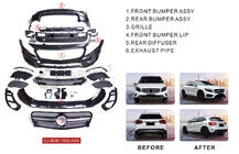 Mercedes GLA X156 2014–2019 AMG bodykit-sæt foto 3