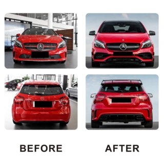 Bodykit-sæt (A45 AMG) Mercedes A-Klasse W176 2012–2018 foto 2