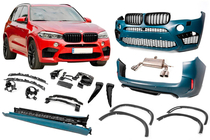 BMW X5 F15 2013–2018 Bodykit-sæt med udstødningssystem (X5M) foto 3