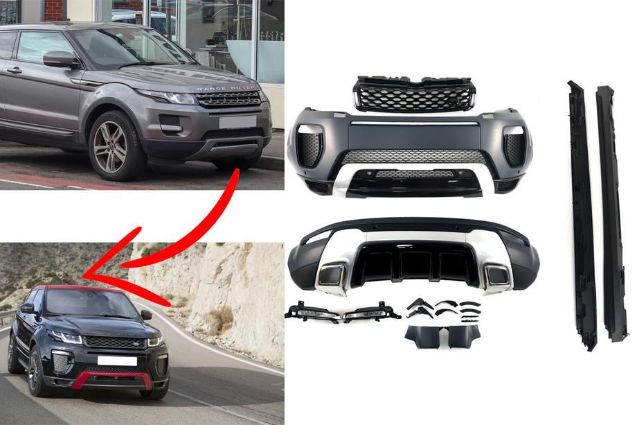 Range Rover Evoque 2012–2018 Komplet restyling bodykit-sæt (Dynamic) Image