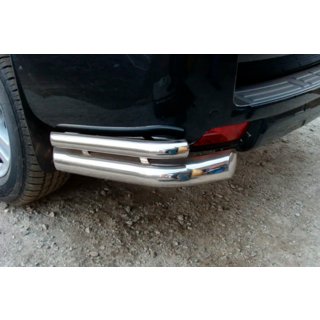 Baghjørner AK003 – dobbelt (rustfrit stål) Toyota Land Cruiser Prado 150 2009–2023 foto 3