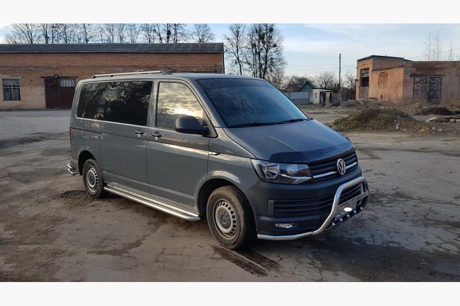 Volkswagen T6 2015–2024 Premium sidetrin (2 stk., rustfrit stål) Image