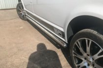 Volkswagen T6 2015–2024 Siderør (2 stk., rustfrit stål) 70 mm, lang akselafstand foto 10
