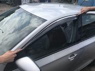 Skoda Rapid 2012–2019 Vindafvisere med kromliste SD (4 stk., Niken) foto 4
