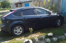 Ford Focus II 2005–2008 Vindafvisere til sideruder med kromliste SD/HB (4 stk., Niken) foto 2