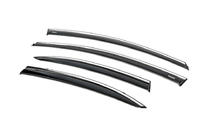 Honda Civic Sedan VIII 2006–2011 Vindafvisere med kromliste (4 stk., Niken) foto 3