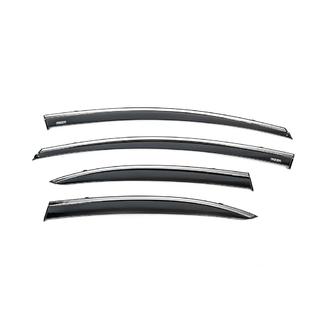 Vindafvisere med kromliste (4 stk., Niken) Honda Civic Sedan VIII 2006–2011 foto 2