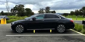 Mercedes C-klasse W205 2014–2021 Dæklister til dørmolding V1 (rustfrit stål) foto 3