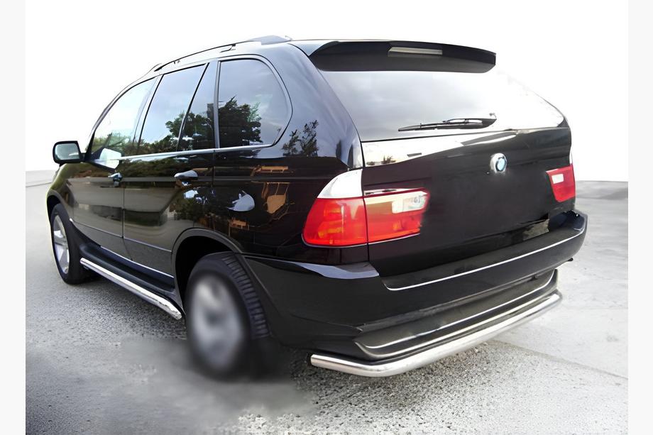BMW X5 E53 1999–2006 Bageste beskyttelsesbøjle Special (rustfrit stål) Image