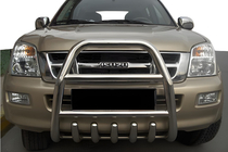 Isuzu D-Max 2011–2019 Kængurugitter foran QT007 (rustfrit stål) foto 1
