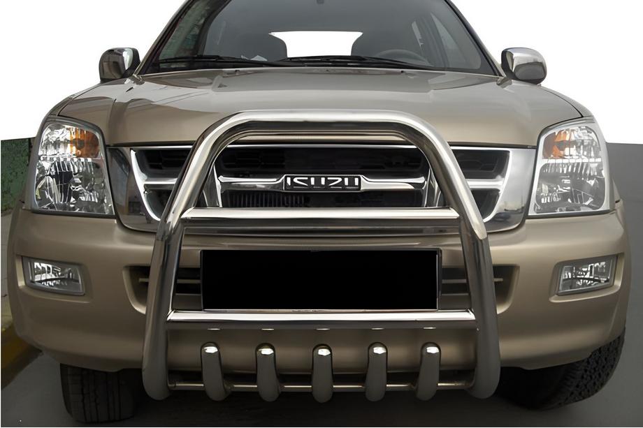 Isuzu D-Max 2011–2019 Kængurugitter foran QT007 (rustfrit stål) Image