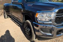 Dodge RAM (DT) 2018– Standard siderør (2 stk., rustfrit stål) foto 2