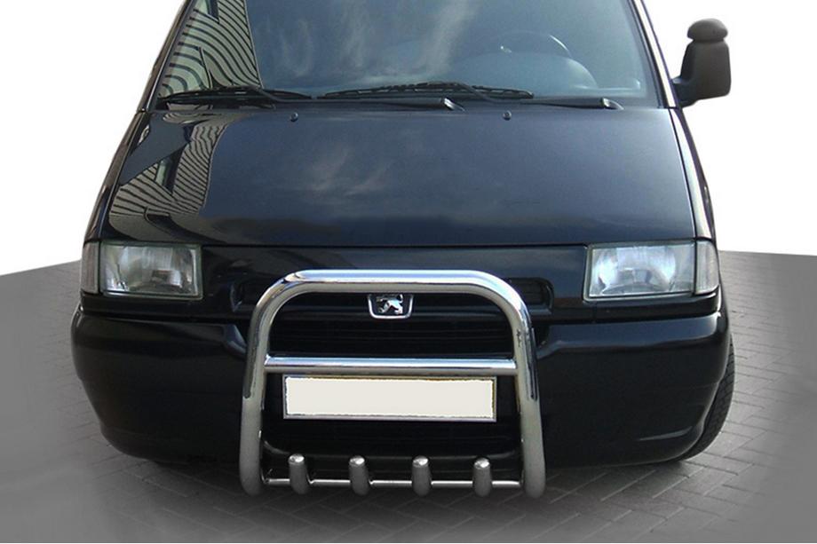 Citroen Jumpy 1996–2007 Bullbar QT006 (rustfrit stål) Image