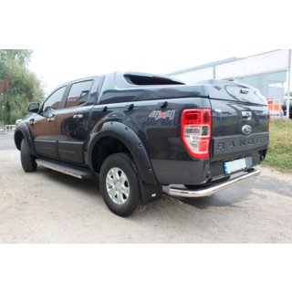 Bageste beskyttelsesbøjle AK005 (2011-2018, rustfrit stål) Ford Ranger 2011–2022 foto 2