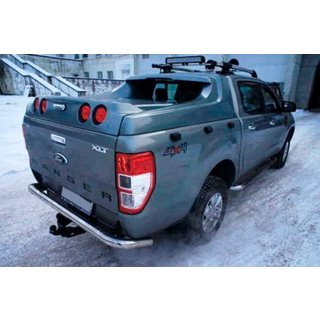 Bageste beskyttelsesbøjle AK005 (2011-2018, rustfrit stål) Ford Ranger 2011–2022 foto 3