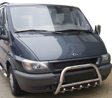 Ford Transit 2000–2014 Bullbar WT003 (2000-2006, rustfrit stål) foto 1